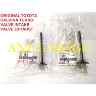 ENGINE VALVE INTAKE EXHAUST ORIGINAL TOYOTA CALDINA TURBO 3SGTE