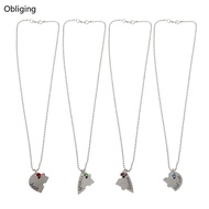 BLING Fashion 4x BFF Friendship Jewelry for Girls Heart Shape Puzzle Matching Necklace