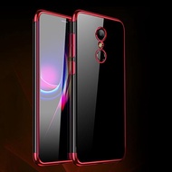 Cover Paradise Xiaomi Redmi Note 4 Mediatek Shiny Electro Plating Clear Chrome Soft Case 1030 /case