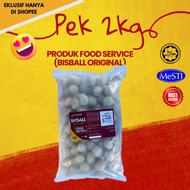 [AYAM BISMI] BEBOLA AYAM ORIGINAL FOOD SERVICE PEK 2 KG
