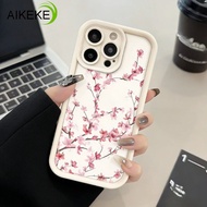 Simple Peach Blossom Solid Color Phone Case For Poco X7 X6 X5 Pro X4 X3 NFC GT X2 F7 Ultra F6 F5 F4 
