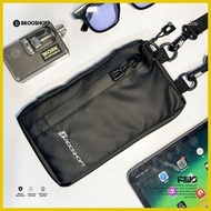 ♧ ◳ ◈ [Import]Hoft Fino Sling Pouch Waterproof Neck Bag HP Hangking Wallet Hanging Wallet Men Women