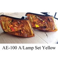 TOYOTA AE -100 Crystal  Head Lamp with Angle Lamp Set Yellow  or Smoke
