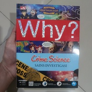 ORIGINAL USED - Why? Comic Book - Crime science - Investigation Science - Basic Knowledge Comicscien