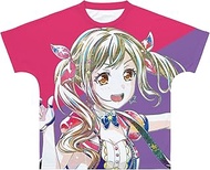 BanG Dream! Girls Band Party! Ichigaya Arisaki Ani Art Vol. 4 Full Graphic T-shirt Unisex Small