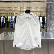 {UU61} G&MN Original Thom Brownes Shirt Oxford Long-sleeved Pure Cotton Bottoming Shirt for Men and 