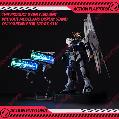 NEW KOSMOS PGU RX-93 V Led Unit Action Figures Accessories Kits Multicolorred Light Group With Bonus