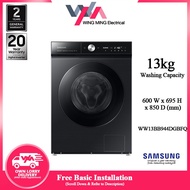 Samsung 13KG BESPOKE AI Front Load Washer Washing Machine Inverter (WW13BB944DGB) Mesin Basuh Auto/洗衣机 WW13BB944DGB/FQ