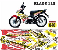striping blade 110 lama petronas / decal blade 110 lama petronas / variasi blade 110 lama petronas