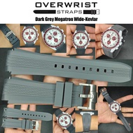 สายนาฬิกาแบบยางรุ่น Megatron Wide-Kevlar สำหรับ Omega X Swatch