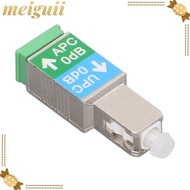 MEIGUII Fiber Optic Adapter, Low Loss SM 9/125 SC/UPC Male to SC/APC Female Adapter, Excellent Isola