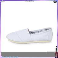 Toms Thomas Shoes Canvas Shoes Pure Color Flat Casual Couple kasut loafer Toms Shoes Slip on Shoes