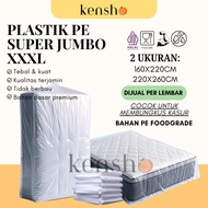 SUPER LARGE PE Plastic Wrapping SUPER JUMBO/ UK 160 cm x 220 cm, 220 cm x 260 cm, 260 cm x 260 cm Ma