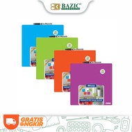 Bazic Magnetic Dry Erase Board 11.5"x11.5" - Magnetic Whiteboard