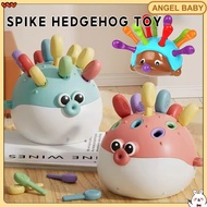 Spike Hedgehog Toy Kids Color Classification Puzzle Educational Toys Montessori Sensory Training Toy