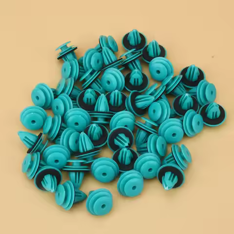 20Pcs Auto Fastener For BMW 9mm Hole Interior Door Card Panel Trim Clips Retainer Rivets E60 E61 E39