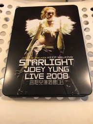 容祖兒演唱會 2008年 DVD 鐵盒裝 上收藏冇播放95%以上新