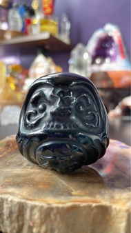 😍超級可愛💫 💥黑曜石達摩💲1️⃣2️⃣0️⃣