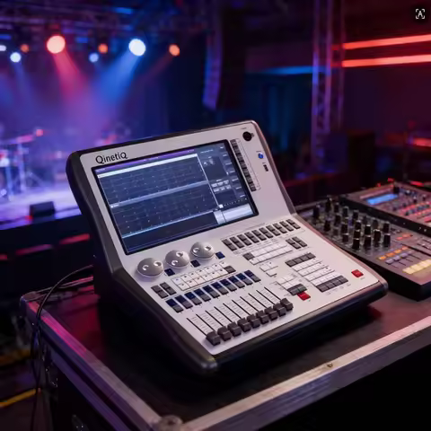 i5 or i7 processor, 4G or 8GB RAM with Flight case quartz dmx lighting controller moving head consol