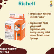 Richell 99052 Straw Set S-1 - Botol Spare part Replacement