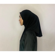 Tudung sukan cotton refa xs/inner neck cotton sejuk