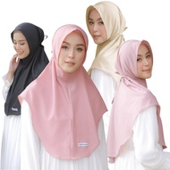 Hijabwanitacantik - Hijab Instan Baiti Bergo Black