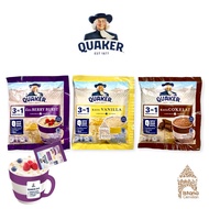 Quaker 3in1 Oat Berry Burst Cereal Drink/Chocolate/Vanilla 28gram SACHET