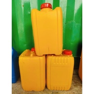 Tong Terpakai Foodgrade Plastik Used Jerrycan 10Liter 20Liter 25Liter Kuning