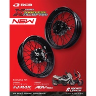RCB X SERIES TUBELESS ALLOY RIM Y15ZR LC5S ADV150 BLACK