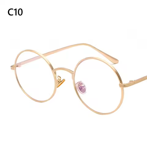 Metal Frame Eyewear Circle Glasses Vintage Sunglasses Round Sunglasses Circle Glasses Steampunk Sung