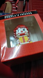麥當勞叔叔nanoblock 積木擺件