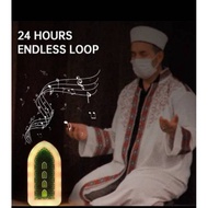 islamic Zikir Ruqyah Speaker Plug In with Light a Zikir Surah Manjil Ruayah Quran 24 hours Plug Sura