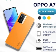 OPPO A77 5G | 8GB RAM + 256GB | 90Hz Refresh Rate Mediatek Dimensity 810 (6 nm)  |Show Room Demo Set