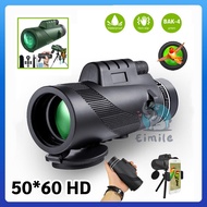🔥มีการรับประกันจากผู้ขาย🔥กล้องโทรทรรศน์ 50X60กล้องส่องทางไกลตาเดียว กล้องส่องทาไกล HD กล้องส่องทางไกล กล้องส่องทางไกลแบบตาเดียว สามารถต่อขาตั้ง