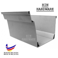 HIN F300 PVC Gutter Grey (PVC Rainwater Gutter System ) / Salur Air Kelabu PVC