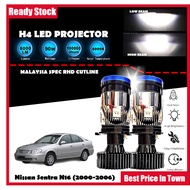 LAMPU Nissan Sentra N16 2000-2006  Depan LED H4 LED Headlight Lampu LED Kereta Car LED Projector Car