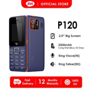 Itel Power120 Cellphone Dual Sim Original (Keypad) 2" Screen KingVioce&amp;Talker 2500mAh 55DaysStandby