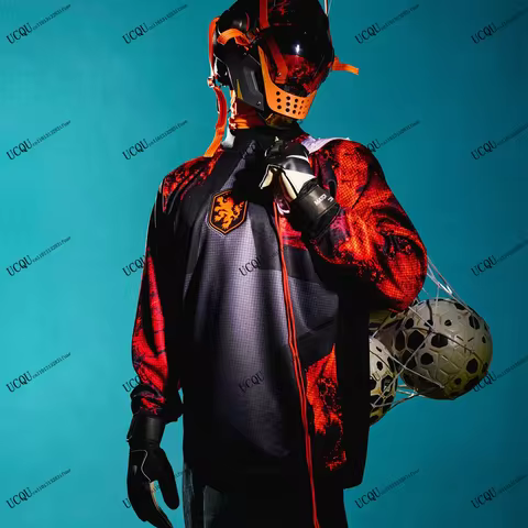 Holland Hollywood Keepers Long Sleeve 2025-26 New Arrival Home Jersey Football Country 3D Print Shor