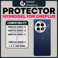 GadgetCreations Oneplus 13 Screen Protector 13r 12r 12 10t 10r 10 Pro Hydrogel