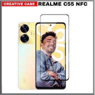 Tempered Glass REALME C55 NFC Anti-ScratchScreen Protector - REALME C55 NFC, BLACK LIST