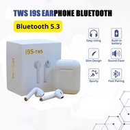 i9s TWS Headset Bluetooth 5.3 Wireless Sport True Earphone Tws i9s Langsung Connect