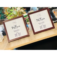 Minimalist PHOTO FRAME Size 7x7 Inches •MJMARTINTH FRAME•MINIMAL