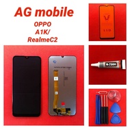 ชุดหน้าจอ Oppo A1K/Realme C2 AAA ทางร้านทำช่องให้เลือก เฉพาะหน้าจอ/แถมฟิล์ม/แถมกาวพร้อมชุดไขควง/แถมฟิล์มพร้อมชุดไขควง