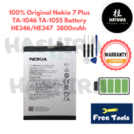 100% Original Nokia 7+ Nokia 7 Plus Battery TA-1046 TA-1055 Battery HE346 HE347 ( 3800mAh )