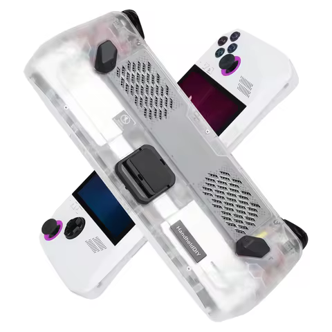 Transparent Back Plate for ROG Ally, DIY Clear Edition Replacement Shell Case for ASUS ROG Ally, Coo