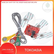 ECG module AD8232 ecg measurement pulse heart monitoring sensor module kit ad8232
