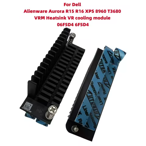 New For Dell Alienware Aurora R15 R16 XPS 8960 T3680 VRM Heatsink VR cooling module 06F5D4 6F5D4