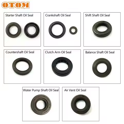 OTOM Full Set ZONGSHEN NC250 Oil Seals Cross-country Motorcycle Shaft Oil Seal O-ring For BOSUER M2 