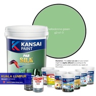 1 & 5 Liter - Belladonna Green G2-A1-3, Kansai Paint, GOODY and PAR (Waterbase Paint)