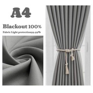 ผ้าม่านจีบ ผ้าม่านกั้นห้อง ผ้าม่านกั้นแอร์ ม่านทึบกันแสง Blackout ม่าน HomePro ม่านกันแสง ม่านประตู 